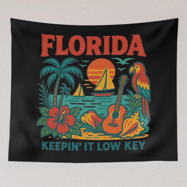Item preview, Florida - Keepin' it Low Key - 9216x9216 designed and sold by darky72.