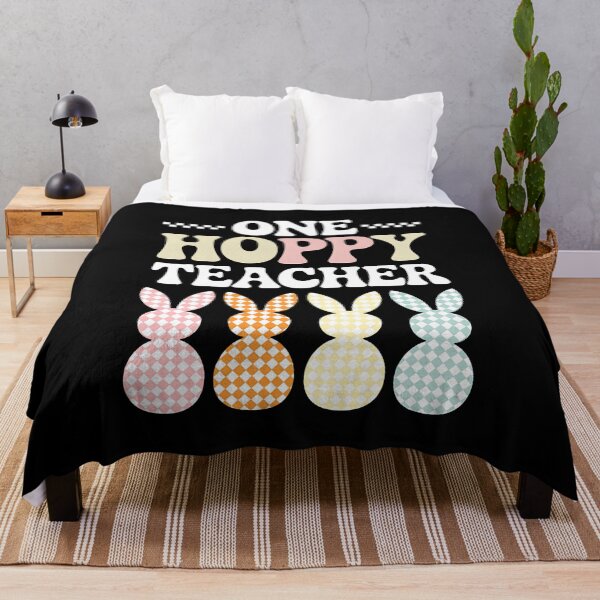 Item preview, One Hoppy Teacher Bunny Easter Day designed and sold by JonathalIngham.