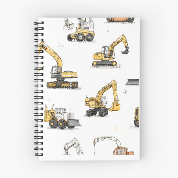 Item preview, Excavator pattern for boys  designed and sold by SmileshareShop.