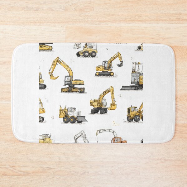 Item preview, Excavator pattern for boys  designed and sold by SmileshareShop.