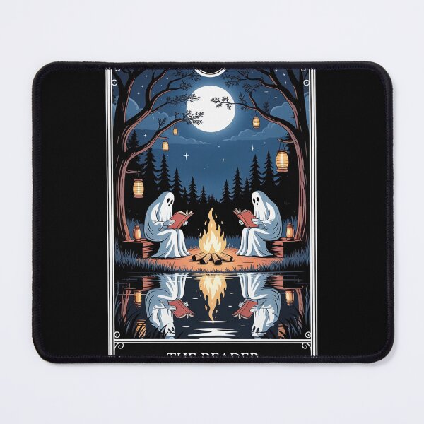 Item preview, The Reader Tarot Two Ghosts Reading Halloween designed and sold by Tatianamiobi.