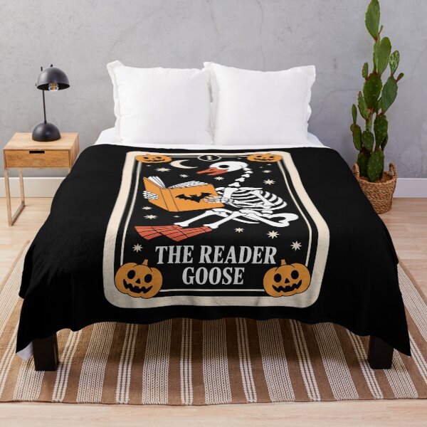 Item preview, The Reader Goose Tarot Skeleton designed and sold by Tatianamiobi.