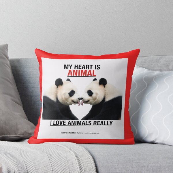 Item preview, PANDA BEARS KISS 8K 1 designed and sold by ANIMALS IN LOVE - T- SHIRTS - Zoomagic Puzzle.
