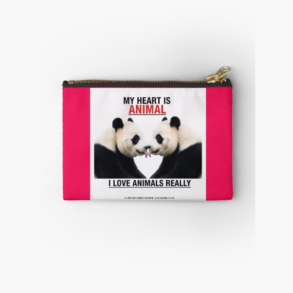 Item preview, PANDA BEARS KISS 8K 1 designed and sold by ANIMALS IN LOVE - T- SHIRTS - Zoomagic Puzzle.