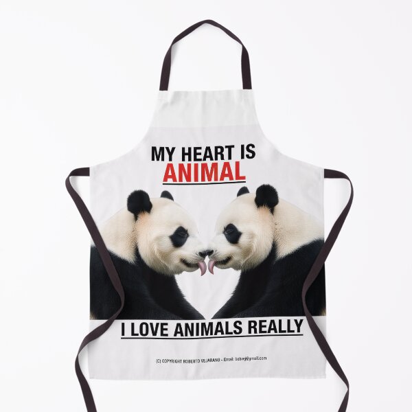 Item preview, PANDA BEARS KISS 8K 1 designed and sold by ANIMALS IN LOVE - T- SHIRTS - Zoomagic Puzzle.