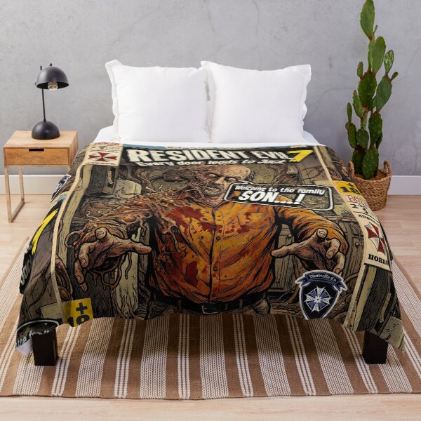 Item preview, Resident Evil 7 Jack Baker Comic Book Cover Retro Gaming Art  designed and sold by Back2Collage.