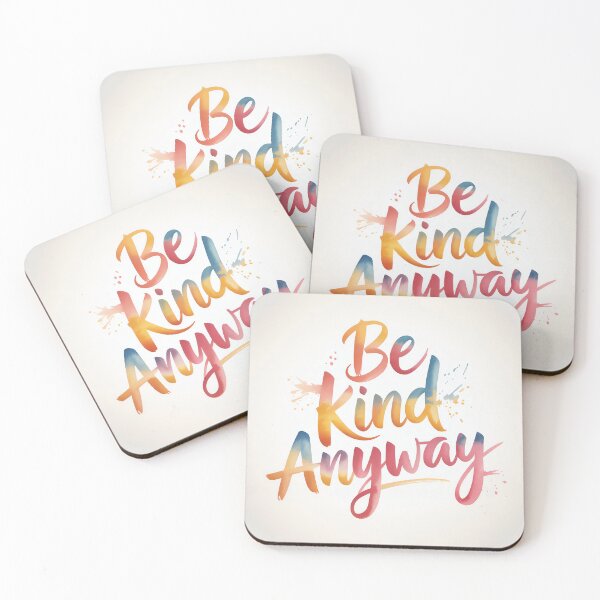 Item preview, Be Kind Anyway | Rainbow Positive Message designed and sold by Shiwwa.
