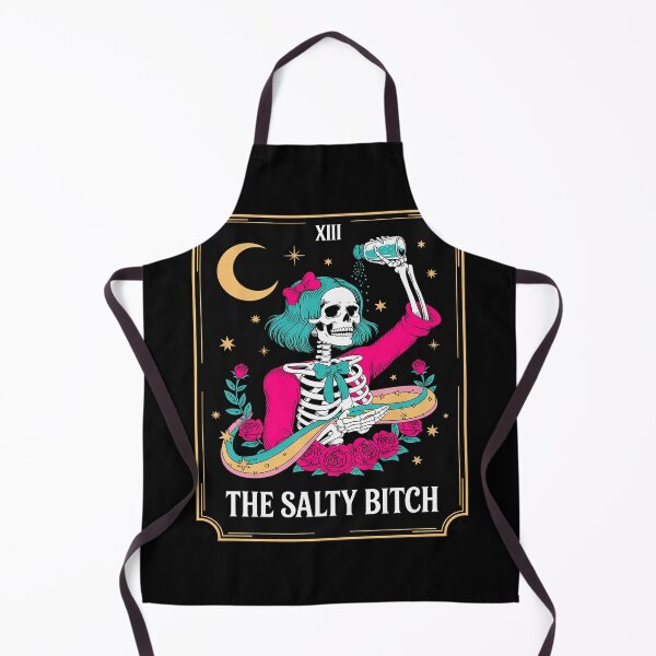 Item preview, The Salty Bitch Tarot Card Skeleton designed and sold by Tatianamiobi.