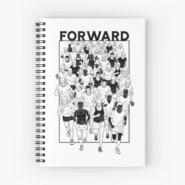 Item preview, Marathon Runner Forward Run Marathons Funny Running Crowd designed and sold by GrandeDuc.