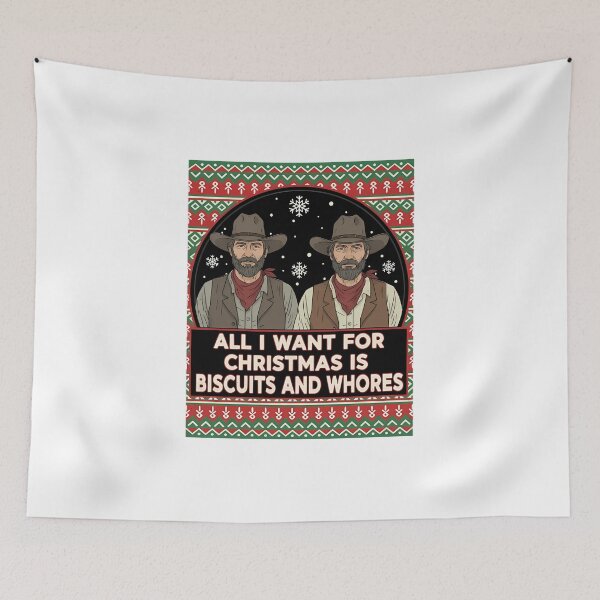 Item preview, All I Want For Christmas Is Biscuits And Whores designed and sold by Carther1990.