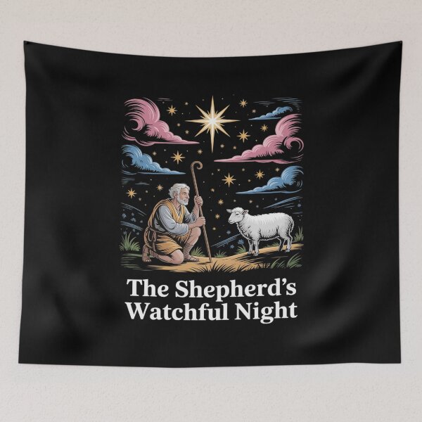 Item preview, The Shepherd’s Watchful Night Nativity designed and sold by Tatianamiobi.