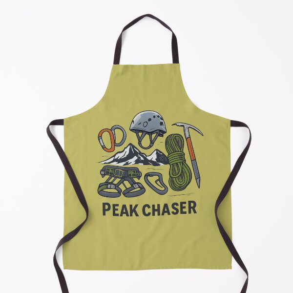 Item preview, Peak Chaser Rock Climbing Gear Illustration – Mountain Adventure Design designed and sold by anandsiva2703.