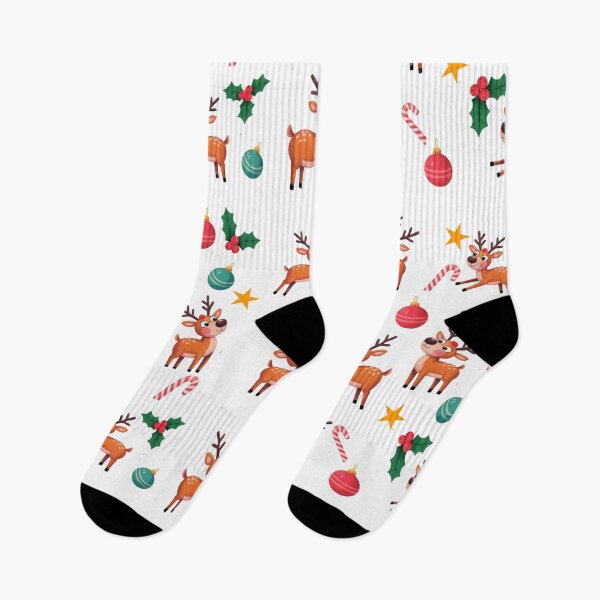 Item preview, Retro Christmas Reindeer Seamless Pattern – Mid-Century Holiday Art designed and sold by Globalcitytees.