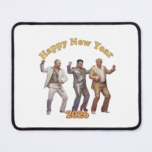 Item preview, Happy New Year, Dictators Disco, 80s, 2026, funnyfits70, Humor, Funny, retro, vintages, funny quotes, animal humor, designed and sold by FunnyFits70.