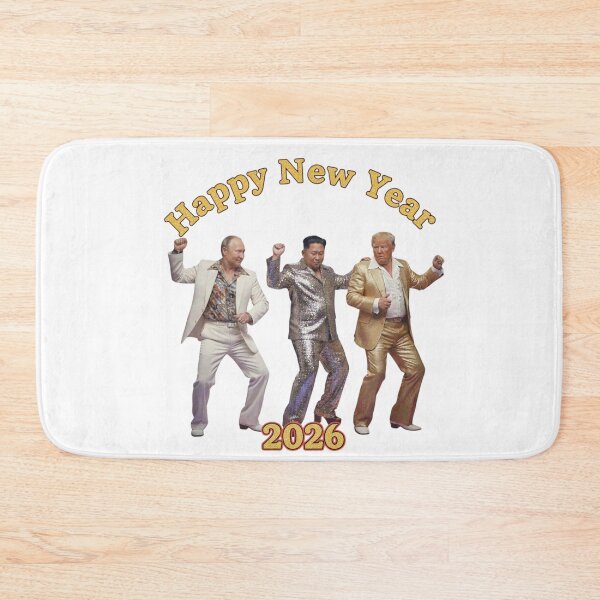 Item preview, Happy New Year, Dictators Disco, 80s, 2026, funnyfits70, Humor, Funny, retro, vintages, funny quotes, animal humor, designed and sold by FunnyFits70.