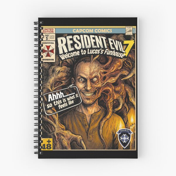 Item preview, Resident Evil 7 Lucas Baker Comic Book Cover Retro Gaming Art  designed and sold by Back2Collage.