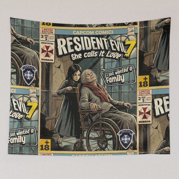 Item preview, Resident Evil 7 Eveline Comic Book Cover Retro Gaming Art  designed and sold by Back2Collage.