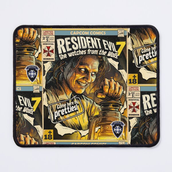 Item preview, Resident Evil 7 Marguerite Baker Comic Book Cover Retro Gaming Art designed and sold by Back2Collage.