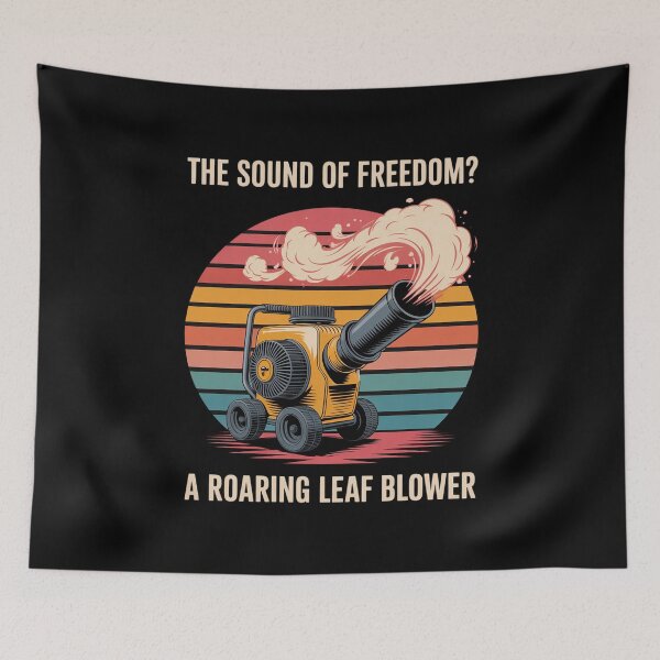 Item preview, The Sound Of Freedom Autumn Leaf Blower designed and sold by Tatianamiobi.