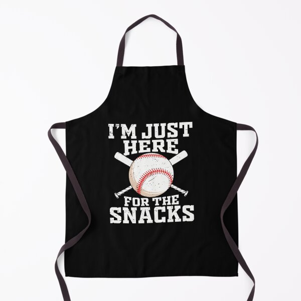 Item preview, Funny Baseball Im Just Here For The Snacks Baseball Sister designed and sold by donadonvgran.