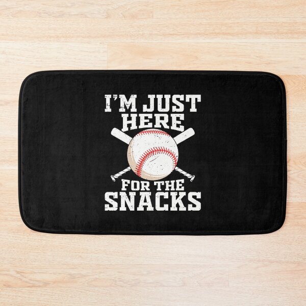 Item preview, Funny Baseball Im Just Here For The Snacks Baseball Sister designed and sold by donadonvgran.