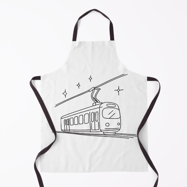 Item preview, A tram under an electric wire designed and sold by rasagamastore.