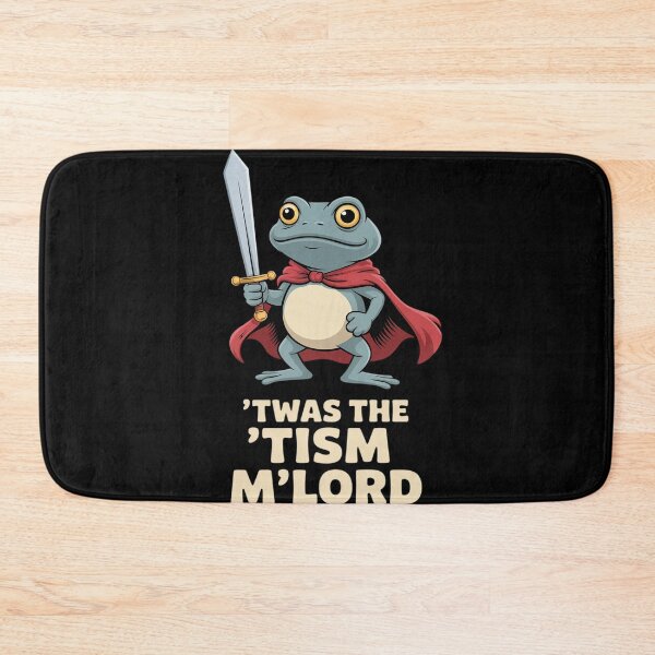 Item preview, The 'Tism M'lord Wizard Frog Autism designed and sold by Tatianamiobi.