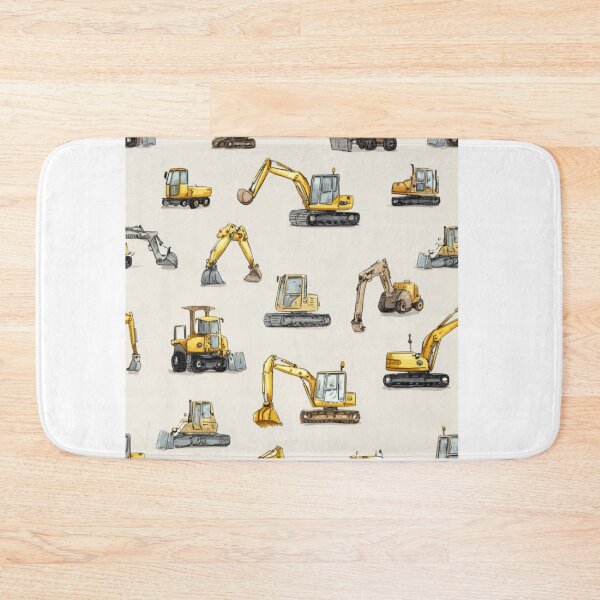 Item preview, Excavator pattern for boys  designed and sold by SmileshareShop.