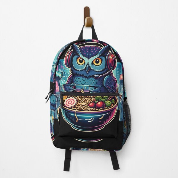 Item preview, Owl Gamer Ramen Foodie Funny designed and sold by FemmeForge.