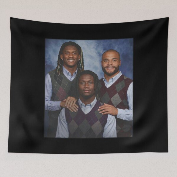Item preview, CeeDee Lamb Dak Prescott George Pickens Step Brothers designed and sold by JesseNolan.