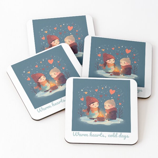 Item preview, Warm Hearts on Cold Winter Night designed and sold by EmpoweredEchoesSpirit.