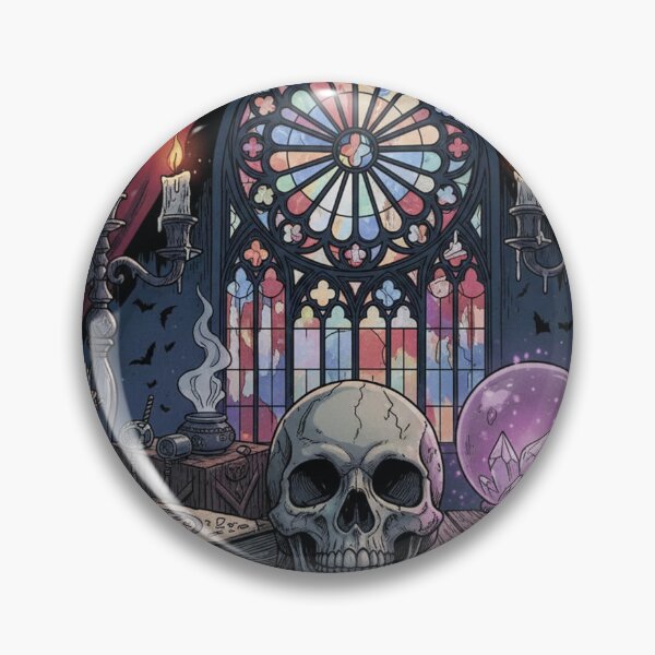 Item preview, Gothic still life with esoteric symbols designed and sold by Mauswohn.