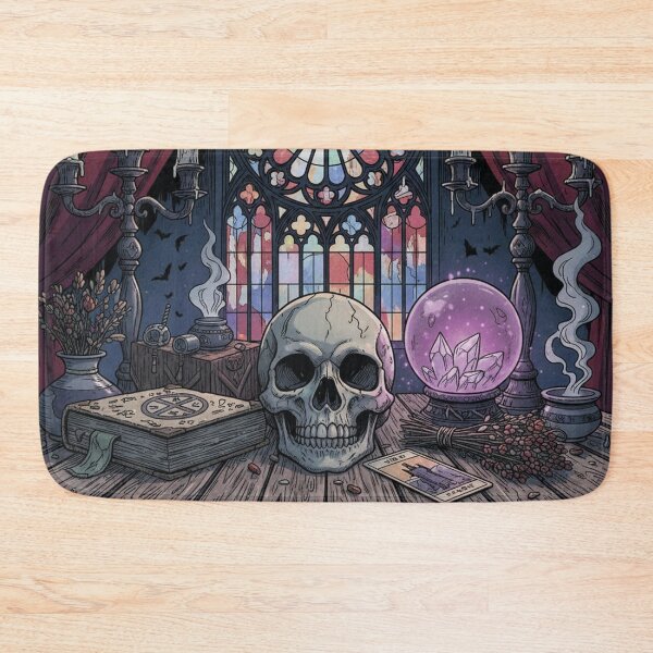 Item preview, Gothic still life with esoteric symbols designed and sold by Mauswohn.