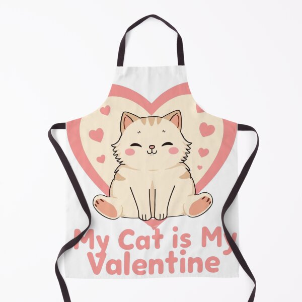 Item preview, My Cat Is My Valentine – Cute Pet Valentine Design designed and sold by VandJStore.