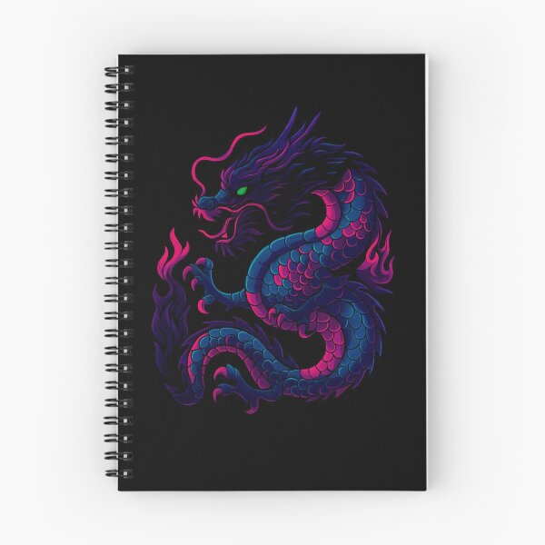 Item preview, cyberpunk dragon, like it just slithered out of a Tokyo alley in 2099. designed and sold by GNRWorks.