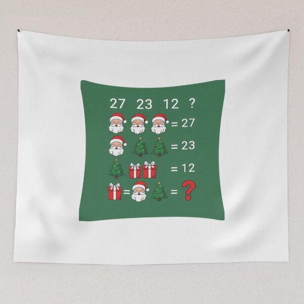 Item preview, 67 Math Teacher Christmas Tree designed and sold by Wittre4512.