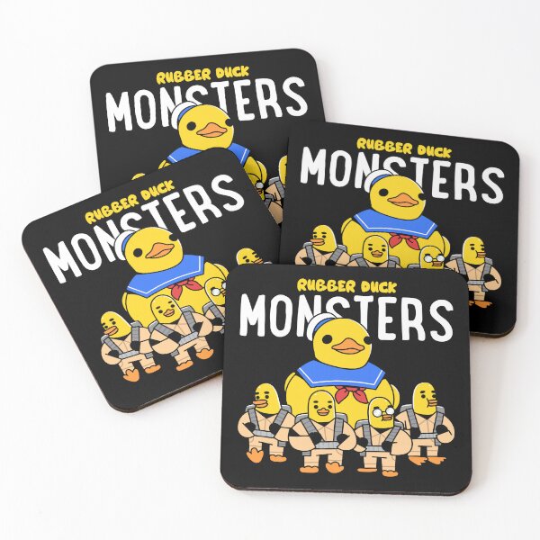 Item preview, Rubber Duck Monsters From the 90s designed and sold by morve_eternelle.