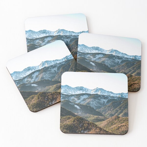 Item preview, Panoramic View of the Tatra Mountains with Snow-Capped Peaks designed and sold by alicjamiekina.