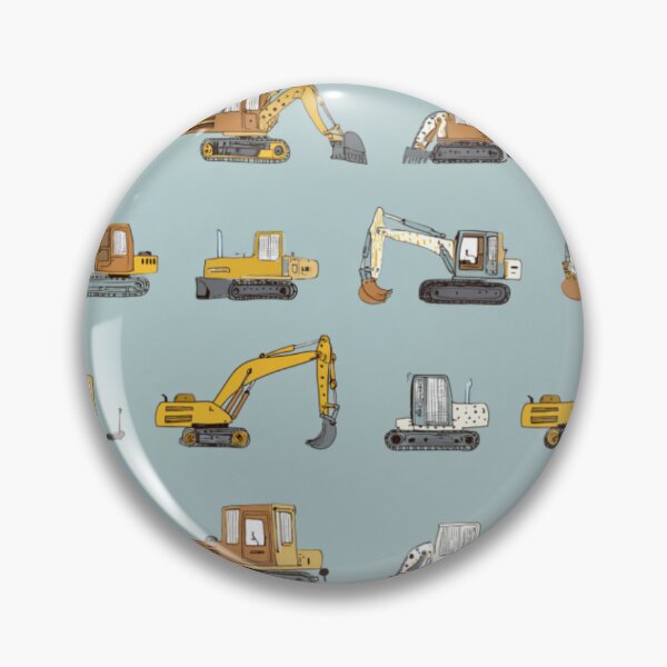 Item preview, Excavator pattern for boys  designed and sold by SmileshareShop.