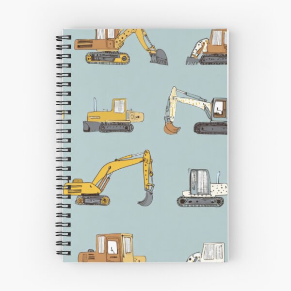 Item preview, Excavator pattern for boys  designed and sold by SmileshareShop.