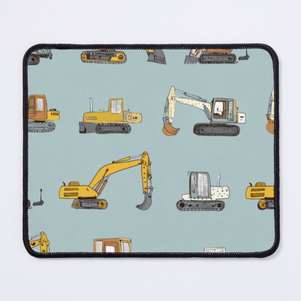 Item preview, Excavator pattern for boys designed and sold by SmileshareShop.