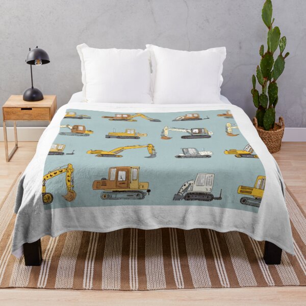 Item preview, Excavator pattern for boys  designed and sold by SmileshareShop.
