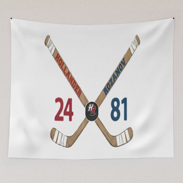 Item preview, Camiseta de hockey Hollander Rozanov, inspirada en la rivalidad acalorada, con diseño de palos cruzados, regalo deportivo designed and sold by NameLangos.