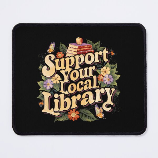 Item preview, Lover Bookworm – Support Your Local Library designed and sold by jujesizyj27.