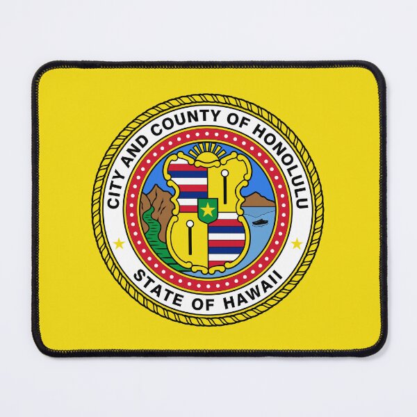 Artikelvorschau, Flagge von Honolulu entworfen und verkauft von rheyes.