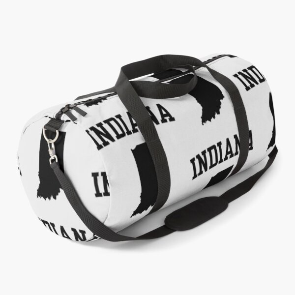 Item preview, Indiana Home - Minimalist Black State Map Silhouette designed and sold by mashmosh.