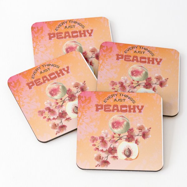 Item preview, Everthing's just peachy designed and sold by ink about tropical.