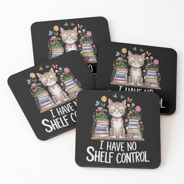 Item preview, Funny I Have No Shelf Control Cat Reading Girl Readers designed and sold by oglesum.