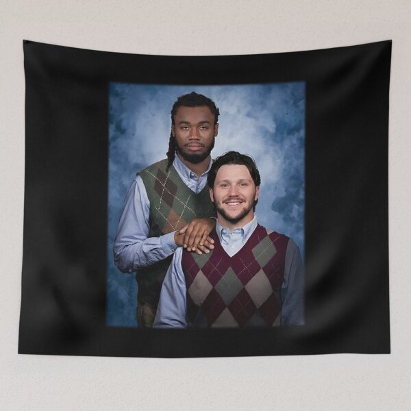 Item preview, Josh Allen and James Cook Step Brothers  designed and sold by JesseNolan.