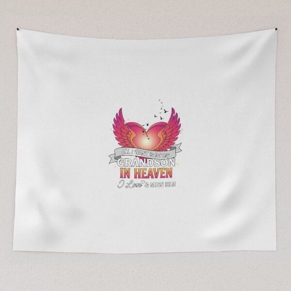 Item preview, My Grandson in Heaven - Forever Loved Remembrance designed and sold by Carther1990.